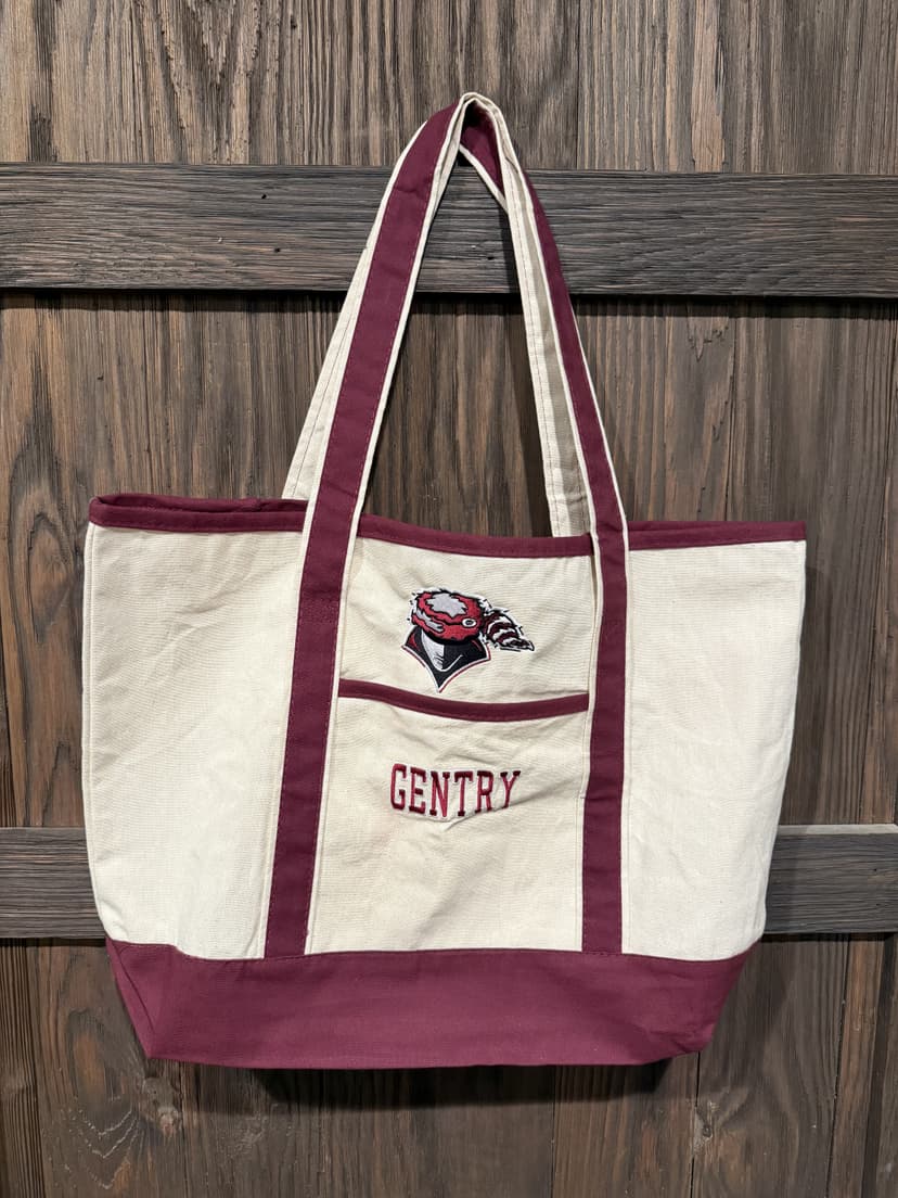 Custom embroidered KC apron